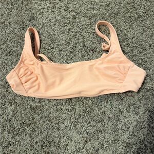 Wild Fable Light Coral Bikini Top